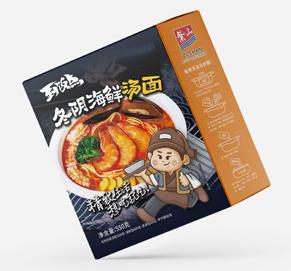 冬蔭功海鮮麺